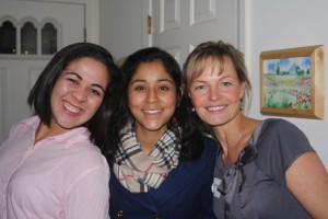 Vanessa and Dennisse from Mexico. Dennisse just started her second year in Boston