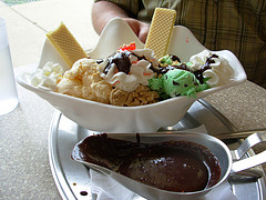 Ice cream social March Cluster Meeting