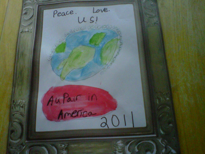 Emma made this after spending some time with au pairs in her home.