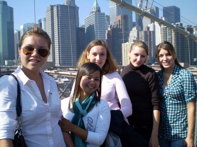 Walking Across the Brooklyn Bridge