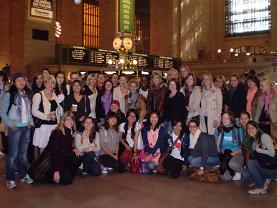 Greenwich, Stamford and Westport au pairs at Grand Central Station, New York City
