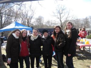 Jana, Christina, Sofia, Kaysi, May and Franzi