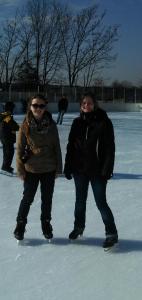 ice skating