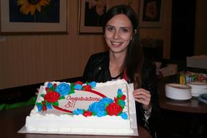 Eli and cake