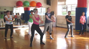 Getting into the Groove - Au Pairs Learn Line Dancing