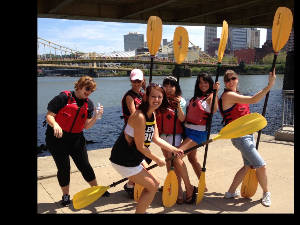 Kayaking on Pittsburgh's 3 Rivers!
