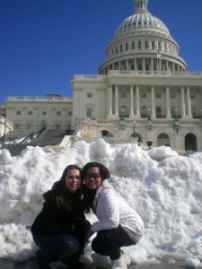 On February 20th we were able to finally tour the U.S. Capitol!  The Blizzards of 2010 delayed us a little bit!