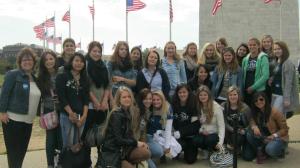 Au Pairs from DC/MD and VA came together on October 14th to participate in the annual scavenger hunt.  This year's theme was the Presidential Election 2012.