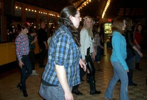 Lots of line dancing lessons, music and fun at Nick's in Alexandria