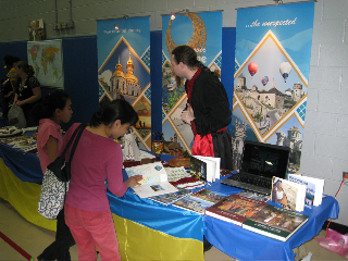 Ukraine's Cultural Fair Display