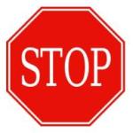 Road sign - stop