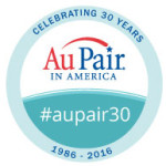 Au Pair in America 30th Anniversary Badge