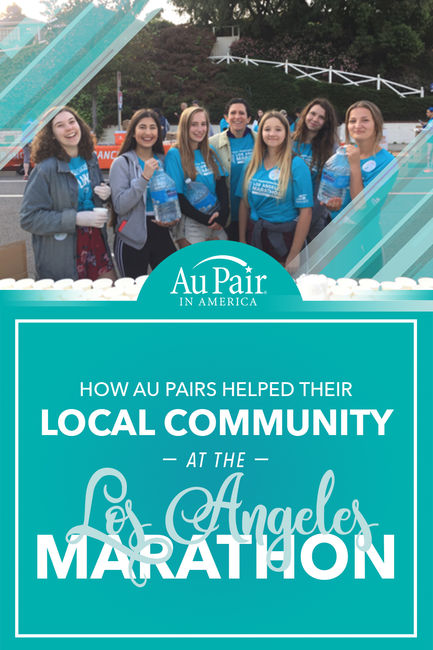 How Au Pairs Helped Their Local Community at the Los Angeles Marathon | Au Pair in America