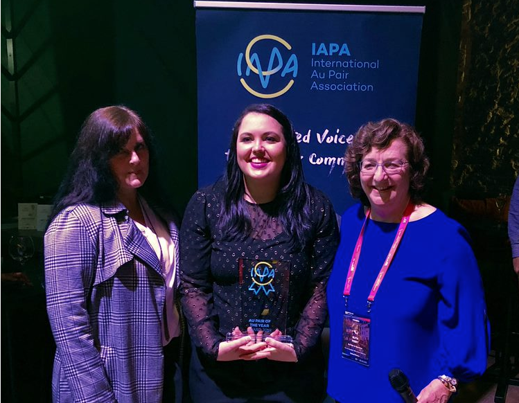 Cultural Care au pair wins IAPA's Au Pair of the Year! - Cultural Care Au  Pair