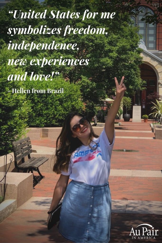 Au pair in New York celebrating Fourth of July | Au Pair in America