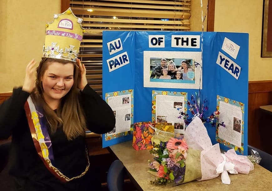 Au Pair of the Year 2019 1st Place Winner, Nadine from South Africa