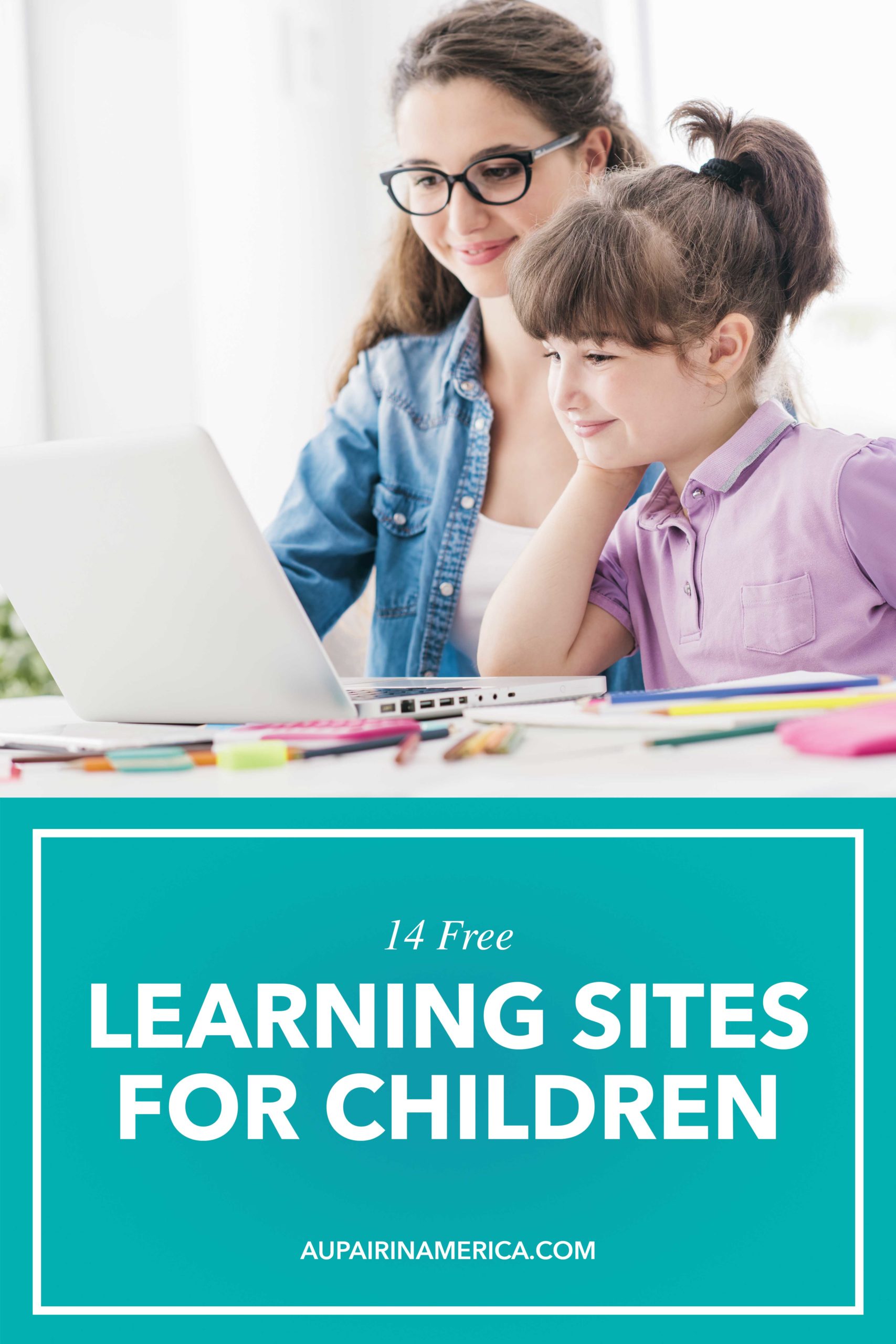 Check out these 14 free learning sites for children!