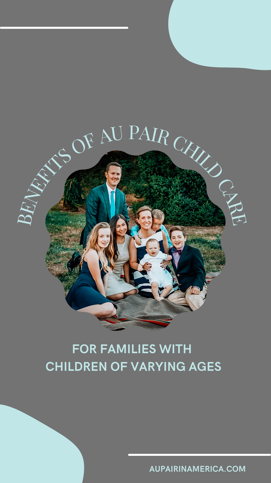 Benefits of au pair child care for families with children of varying ages