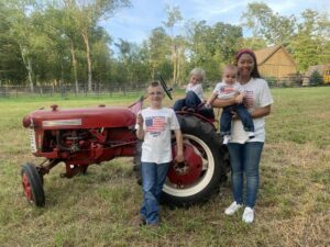 au pair with host children in rural connecticut