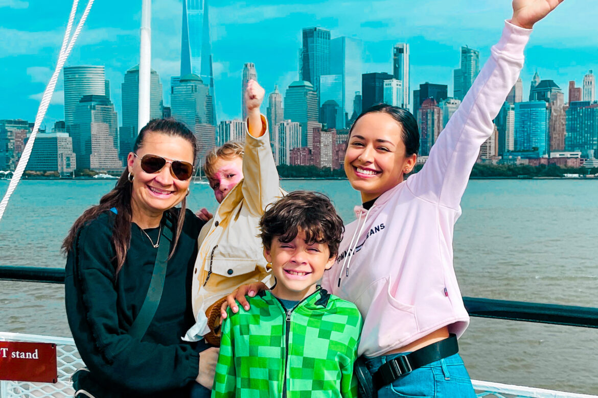 APIA Host family in NYC - city skyline