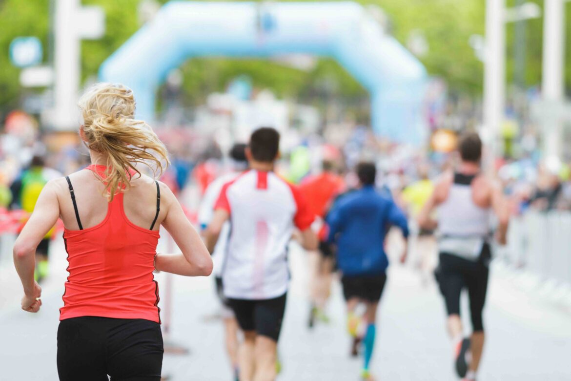marathon runners
