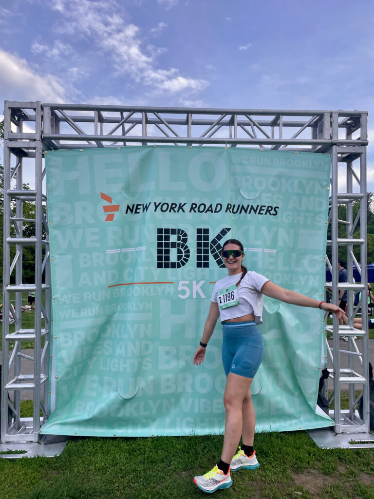 au pair after running marathon